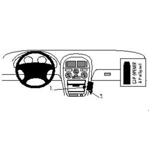Image de Brodit ProClip für Mitsubishi Carisma, ab Baujahr 1996 bis 1998