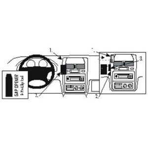 Image de Brodit ProClip für Toyota Sports Van, ab Baujahr 1997 bis 2001