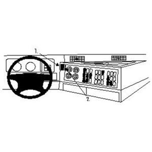 Image de Brodit ProClip für Mercedes Actros, ab Baujahr 1997 bis 2002