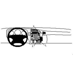 Image de Brodit ProClip für Saab 9-5, ab Baujahr 1998