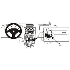 Resim Brodit ProClip für Alfa Romeo 156 - ab Bauhahr 1998 bis 2001