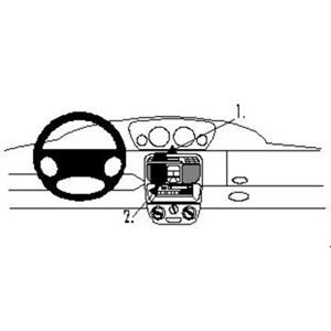 Resim Brodit ProClip für Lancia Y, ab Baujahr 1996 bis 2003