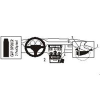 Resim Brodit ProClip für Fiat Coupe, ab Baujahr 1997