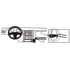 Image de Brodit ProClip für VW Polo, ab Baujahr 1995 bis 1997
