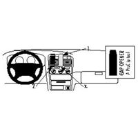 Image de Brodit ProClip für Toyota Avensis, ab Baujahr 1998