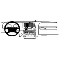 Resim Brodit ProClip für Citroen Xantia II, ab Baujahr 1998 bis 2004