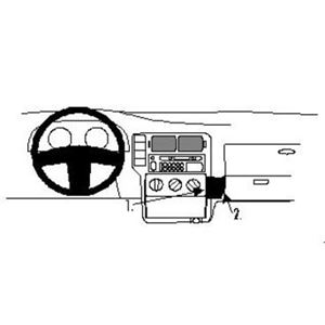 Image de Brodit ProClip für VW Polo, ab Baujahr 1998 bis 1999