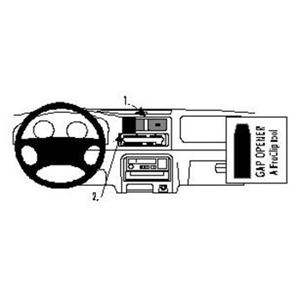 Image de Brodit ProClip für Suzuki Wagon, ab Baujahr 1998 bis 2000