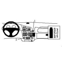 Resim Brodit ProClip für Fiat Siena, ab Baujahr 1998 bis 2002
