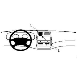 Image de Brodit ProClip für Nissan Terrano II, ab Baujahr 1994 bis 1999