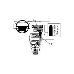Image de Brodit ProClip für Mazda Demio, ab Baujahr 1999
