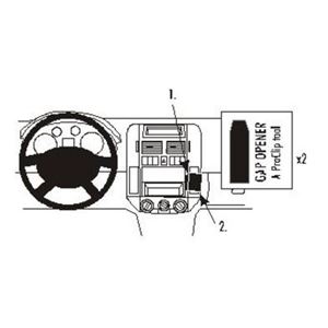 Image de Brodit ProClip für VW Polo, ab Baujahr 2002