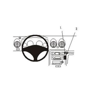 Image de Brodit ProClip für Rover - 400/45, ab Baujahr 2004 bis 2005