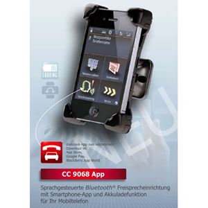 Image de Bury CC9068 APP XL, 12V, mit Smartphone-App und Smartphone-Halter (XL Einstellbare Breite: ca. 42-76mm / Höhe: ca 100-137mm)