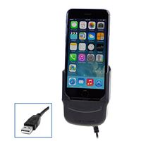 Resim CMIC-17 CarComm Pass-Through Cradle, aktive Halterung mit USB-Anschluss für  Apple iPhone 6 Plus