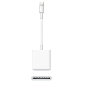 Εικόνα της MD822ZM/A, Lightning auf SD Adapter für  Apple iPad 4 / iPad Air / iPad Air 2 / iPad Mini / iPad Mini 2 Retina / iPad Mini 3 (Lightning auf SD-Kartenleser)