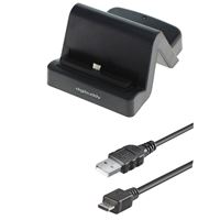Resim Dockingstation STYLE Micro-USB Flexible BLACK für  Microsoft Lumia 435 / Lumia 532 Dual Sim / Lumia 535 / Lumia 535 Dual Sim / Lumia 640 Dual Sim / Lumia 640 XL