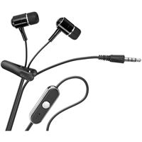 Afbeelding van In-Ear Mobile Stereo-Headset für  Apple iPad / iPad 2 / iPad 3 / iPad 4 / iPad Air / iPad Air 2 / iPad Mini / iPad Mini 2 Retina / iPad Mini 3, BLACK