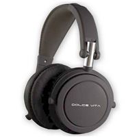 Bild von Dolce Vita BOOM Stereo-Kopfhörer BLACK - Anschluss 3,5 Klinke - Mit Mikrofon