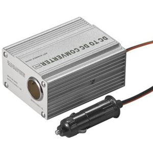 Bild von DC/DC Converter PORTABEL (Spannungswandler) 24V auf 12V - Direktanschluß am Zigarettenanzünder - 10 A / 125 Watt