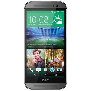 Immagine di HTC One (M8) - Farbe: gunmetal grey - (Bluetooth v4.0, 4MP Kamera, WLAN, GPS, Android OS 4.4.2 (KitKat), 2,3 GHz Quad-Core CPU, 12,7cm (5 Zoll) Touchscreen) - Smartphone