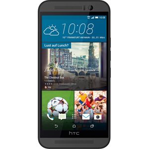 Immagine di HTC One M9 - Farbe: gunmetal grey - (Bluetooth v4.1, 21MP Kamera, WLAN, GPS, Android OS 5.0.x (Lollipop), 2GHz Quad-Core CPU + 1,5GHz Quad-Core CPU, 12,7cm (5 Zoll) Touchscreen) - Smartphone