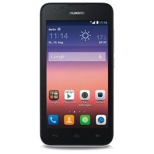 Bild von Huawei Ascend Y550 - Farbe: WHITE - (LTE, Bluetooth 4.0, 5MP Kamera, GPS, Betriebssystem: Android 4.4.3 (KitKat), 1,2 GHz Quad-Core Prozessor, 11,4cm (4,5 Zoll) Touchscreen) - Smartphone