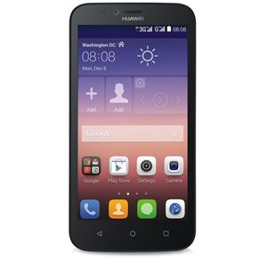 Image de Huawei Y625 Dual-Sim - Farbe: Black - (Dual-Sim Bluetooth 4.0, 8MP Kamera, GPS, Betriebssystem: Android 4.4.2 (KitKat), 1,2 GHz Quad-Core Prozessor, 12,7cm (5 Zoll) Touchscreen) - Smartphone