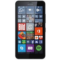 Resim Microsoft Lumia 640 XL Dual-Sim - Black - (Bluetooth 4.0, WLAN, 13MP Kamera, 8GB int. Speicher, 1GB RAM, GPS, 1,2 GHz Quad-Core CPU, microSD, Windows Phone 8.1, 14,48cm (5,7 Zoll) Touchscreen) Smartphone