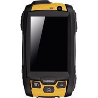 Bild von RugGear RG500 Dual-Sim - Black-Yellow (IP68 zertifiziert, Android OS 4.2.2 (Jelly Bean) - Bluetooth 4.0, NFC, 1,2 GHz Dual-Core-CPU, 4GB int. Speicher, 512 MB RAM) - Robustes Outdoor- und Baustellen Smartphone