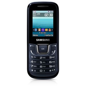 Изображение Samsung E1280 -blue / black - preiswertes Einsteigerhandy