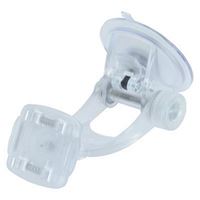 Resim HR Grundhalter TRAVELLER COMPACT SUCTION MOUNT 1 mit Saugfuss / inklusive QuickFIX-System /Transparent