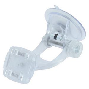 Resim HR Grundhalter TRAVELLER COMPACT SUCTION MOUNT 1 mit Saugfuss / inklusive QuickFIX-System /Transparent