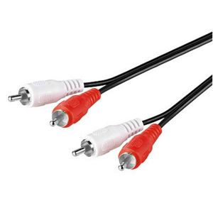 Εικόνα της Audio Verbindungskabel 2x Cinchstecker auf 2x Cinchstecker - 1,5 m