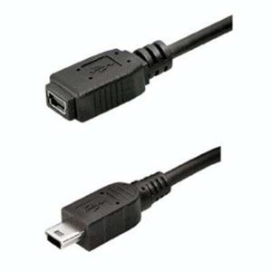 Imagen de MINI-USB Verlängerungskabel ca. 1 m - Stecker MINI B auf Buchse MINI B