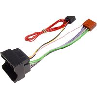 Resim ISO RADIO-ADAPTER für VW / Audi / Seat / Skoda von ca. 2003 bis ca. 2010 (Quadlock / 40-pin Fächerstecker vom Original-Stecker umgesteckt!)