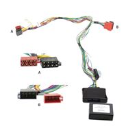 Изображение Drive&Talk Premium Mute für ISO-Anschlüsse, speziell für 24Volt Fahrzeuge (LKW DAF / Iveco / MAN / Mercedes / SCANIA), komplett mit 2-Kanal Spannungswandler von 24V auf 12V (für Dauerplus + Zündplus)