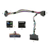 Изображение Drive&Talk Premium Mute - Adapter für Audi A1, A7 ab ca. 2010- / A3, A6, Q3 ab ca. 2011- / Seat Leon ab ca. 2012- / VW Golf 7 ab ca. 9/2012- / Skoda Octavia ab ca. 2013- / (wie KR.84O73M, nur voll belegt)