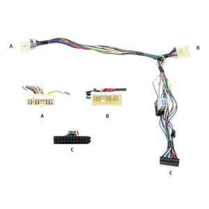 Resim Audio2Car - Adapter für Nissan ab ca. 2001 (Nur für Modelle ohne Infopanel!)