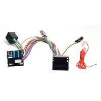 Изображение ISO2CAR - ADAPTER für VW / Audi / Seat / Skoda ab ca. 2010 (Quadlock / 40-pin Fächerstecker voll durchbelegt / auch passend für ältere Quadlock-Fahrzeuge)