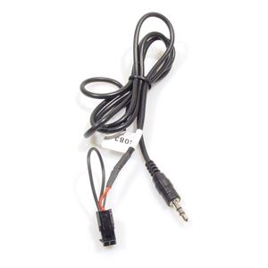 Изображение AUX IN Adapter für Fahrzeuge mit 3,5 mm Buchse - Adapter von Microfit 4pin Female auf 3,5 mm Male (Klinke)