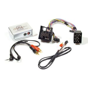 Изображение AUX IN Adapter (CD Wechsler Eingang) für BMW 3 / 5 / 7 / X5 / Mini / Z8 - Mit 17 pin BMW Stecker (runde Pins)