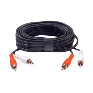 Εικόνα της Verbindungskabel 2x Cinch Stecker auf 2x Cinch Stecker - Male / Male - Länge: 5 Meter / Belegung: Stereo