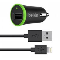 Изображение KFZ-Ladekabel 12V für  Apple iPad 4 / iPad Air / iPad Air 2 / iPad Mini / iPad Mini 2 Retina / iPad Mini 3, 2-teilige Ausführung, F8J121BT04-BLK