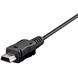 Εικόνα της KFZ-Ladekabel, 12V/24V, 1A, Mini USB, BLACK