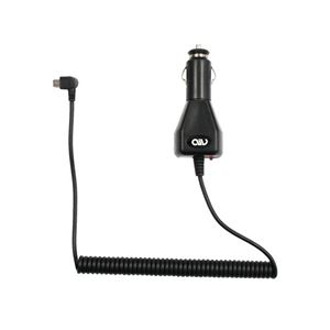 Immagine di KFZ-Ladekabel, 12V/24V, 1A, Mini USB, BLACK, mit 90 Grad Anschlussstecker
