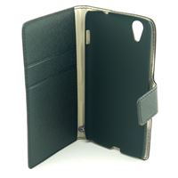Bild von Premium Bookstyle BLACK für  Alcatel One Touch Idol X+