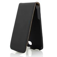 Bild von Premium Flipstyle, BLACK, Ledertasche für  Apple iPhone 4 / iPhone 4S