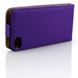 Bild von Premium Flipstyle, LILA, Ledertasche für  Apple iPhone 4 / iPhone 4S