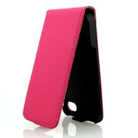 Bild von Premium Flipstyle, PINK, Ledertasche für  Apple iPhone 4 / iPhone 4S